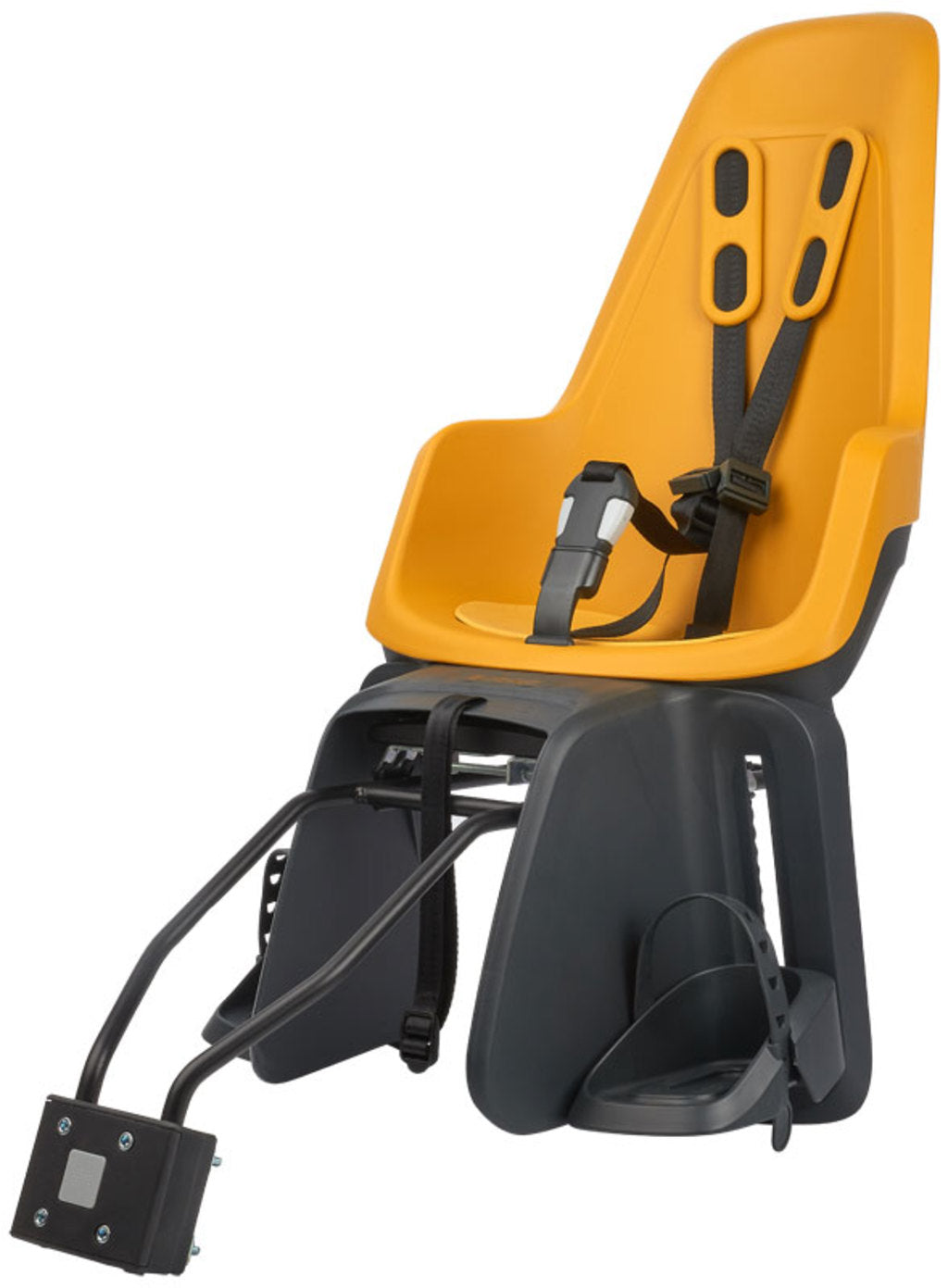 Achterzitje Bobike One Maxi - Framebevestiging Mighty Mustard Achterzitje Bobike One Maxi - Framebevestiging Mighty Mustard